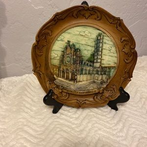 Vintage Sienna La Cathedral wall hanging